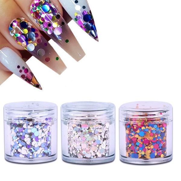 nail art laser round ultra-thin sequins mixed color disc sequin jewelry 3ddiy patch material decoration 10ml can decorations, Silver;gold
nail art laser round ultra-thin sequins mixed color disc sequin jewelry 3ddiy patch material decoration 10ml can decorations, Silver;gold
