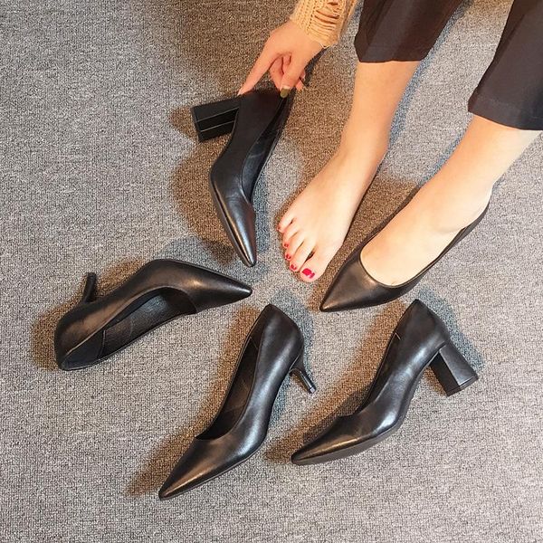 dress shoes women's fashion high heel work pumps 2021 black comfortable professional interview pointed heels women
dress shoes women's fashion high heel work pumps 2021 black comfortable professional interview pointed heels women