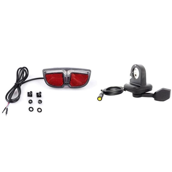 1pcs 108x-r thumb throttle right hand & 6v led e-bike tail light electric bike rear rack brake lamp lights
1pcs 108x-r thumb throttle right hand & 6v led e-bike tail light electric bike rear rack brake lamp lights