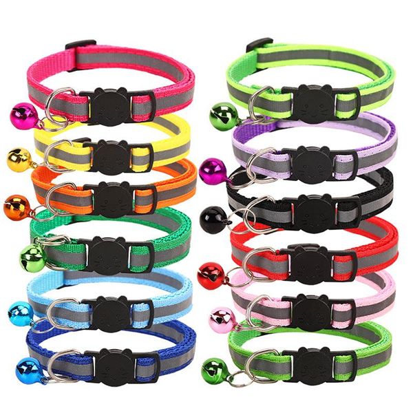 dog collars & leashes 1pc adjustable pet cat puppy reflective safety buckle bell neck strap supplies
dog collars & leashes 1pc adjustable pet cat puppy reflective safety buckle bell neck strap supplies