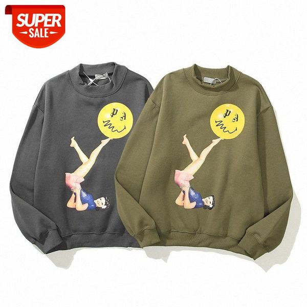 hip-hop kanye men and women with smiley face letters round neck sweater couple casual long-sleeved t-shirt jacket #jq4z, Black
hip-hop kanye men and women with smiley face letters round neck sweater couple casual long-sleeved t-shirt jacket #jq4z, Black