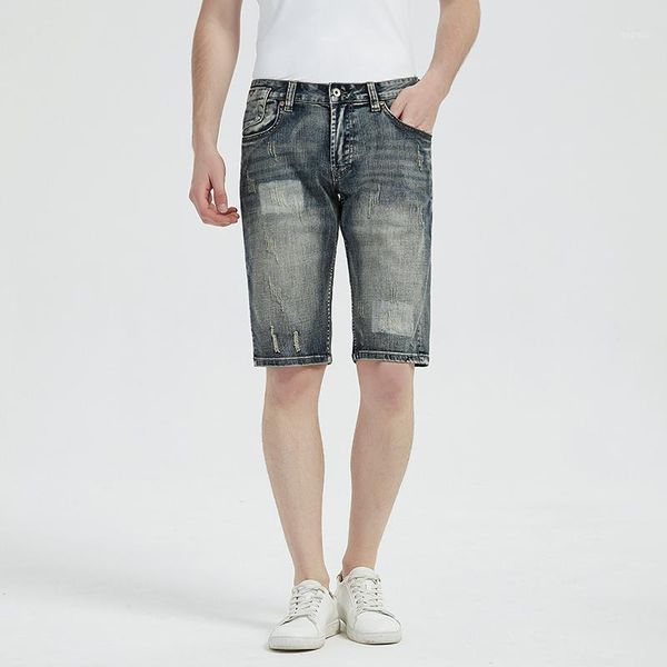 men's jeans european american fashion men retro blue gray distressed wash scratch ripped short vintage designer denim shorts
men's jeans european american fashion men retro blue gray distressed wash scratch ripped short vintage designer denim shorts
