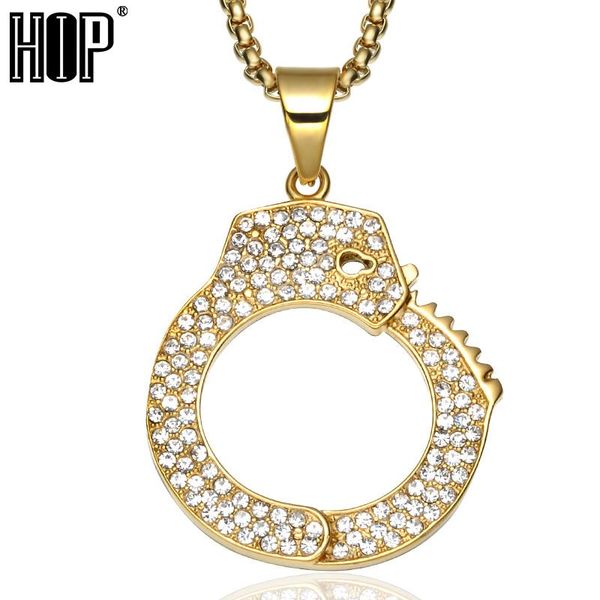 pendant necklaces hip hop bling out handcuffs pendants 60cm gold color stainless steel chain manacle necklace for men jewelry, Silver
pendant necklaces hip hop bling out handcuffs pendants 60cm gold color stainless steel chain manacle necklace for men jewelry, Silver