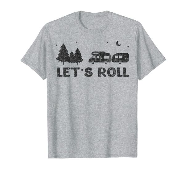 let's roll rv camper driver camping camp vacation lover tee t-shirt, White;black
let's roll rv camper driver camping camp vacation lover tee t-shirt, White;black