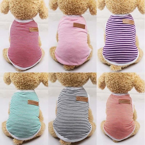 dog apparel classic stripe shirt clothes for small dogs summer chihuahua tshirt cute puppy vest yorkshire terrier pet
dog apparel classic stripe shirt clothes for small dogs summer chihuahua tshirt cute puppy vest yorkshire terrier pet