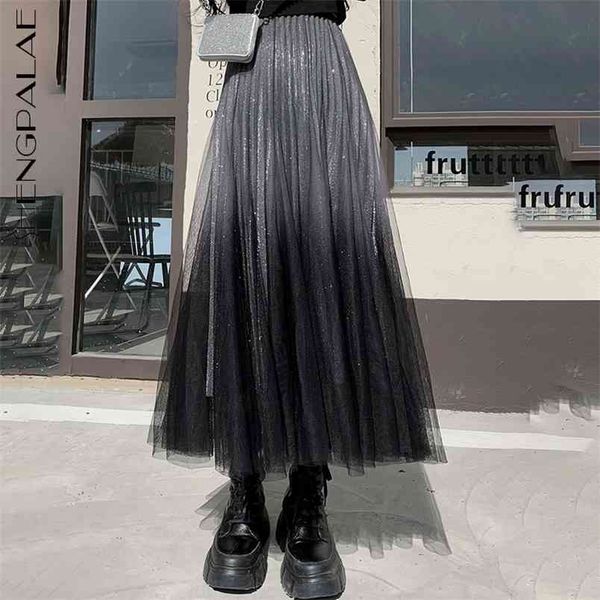 personality spliced mesh skirt women's spring high elastic waist gradient color mid-calf female 5c178 210427, Black
personality spliced mesh skirt women's spring high elastic waist gradient color mid-calf female 5c178 210427, Black