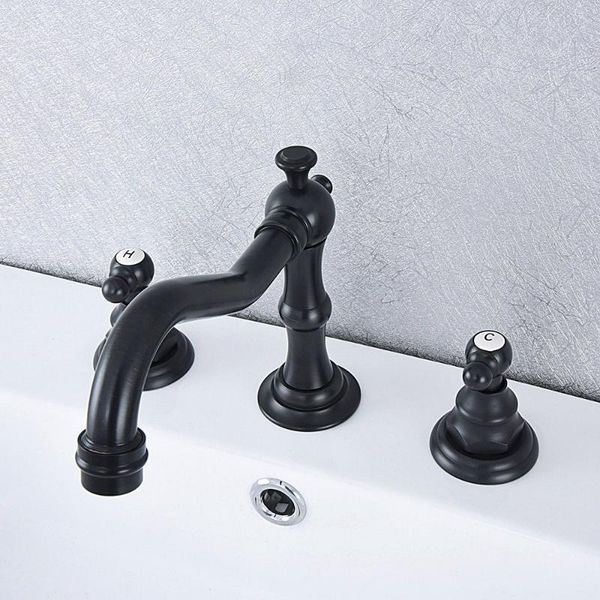 bathroom sink faucets black oil rubbed brass widespread dual handle washing basin mixer taps deck mounted 3 holes lavatory faucet asf540
bathroom sink faucets black oil rubbed brass widespread dual handle washing basin mixer taps deck mounted 3 holes lavatory faucet asf540