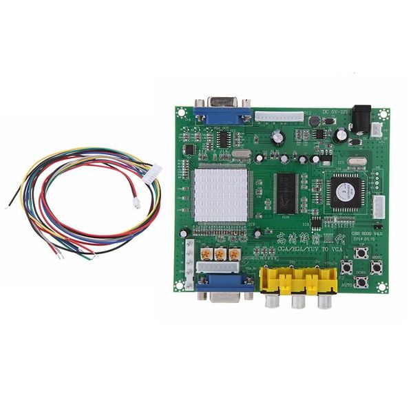 audio cables & connectors gaming accessories video converter board decode gbs8200 rca to vga arcade game hd conversion plate 115x105x20mm
audio cables & connectors gaming accessories video converter board decode gbs8200 rca to vga arcade game hd conversion plate 115x105x20mm