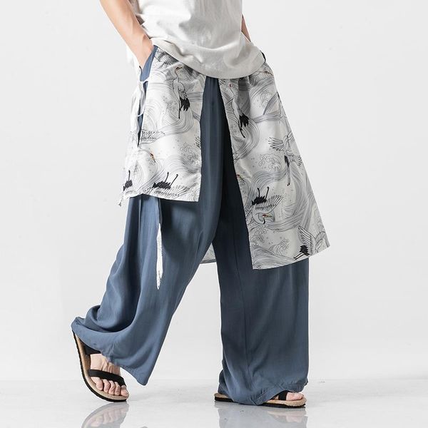traditional chinese style plus size linen wide leg pants men loose fit streetwear mens fashion clothing mans summer pants 5xl, Black
traditional chinese style plus size linen wide leg pants men loose fit streetwear mens fashion clothing mans summer pants 5xl, Black