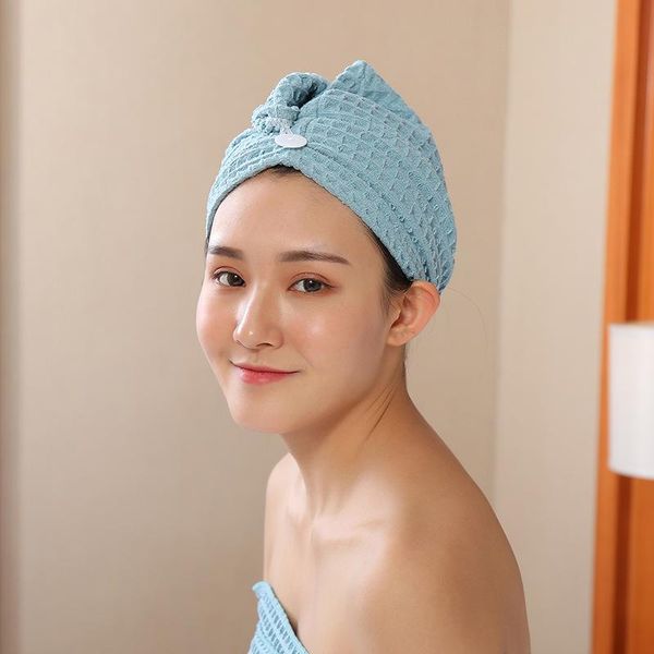 towel 1/2/5/10pcs hair polyester drying wrap bath spa bathing head cap turban twist quick fast dry shower button
towel 1/2/5/10pcs hair polyester drying wrap bath spa bathing head cap turban twist quick fast dry shower button
