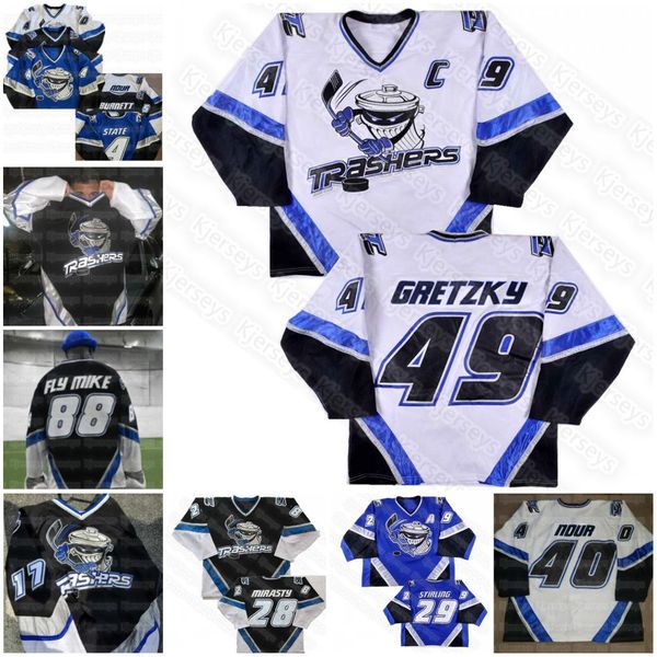 danbury trashers 2004-05 jersey brent gretzky mike bayrack galante brad wingfield jon mirasty scott stirling bren dan mccartin regan fly mil, Black;red
danbury trashers 2004-05 jersey brent gretzky mike bayrack galante brad wingfield jon mirasty scott stirling bren dan mccartin regan fly mil, Black;red
