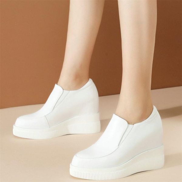 boots chunky platform pumps shoes women slip on cow leather wedges high heel ankle female round toe fashion sneakers casual shoe, Black
boots chunky platform pumps shoes women slip on cow leather wedges high heel ankle female round toe fashion sneakers casual shoe, Black