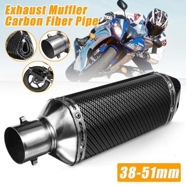 motorcycle exhaust system muffler pipe universal 365mm carbon fiber engine with removable db killer for atv scooter
motorcycle exhaust system muffler pipe universal 365mm carbon fiber engine with removable db killer for atv scooter