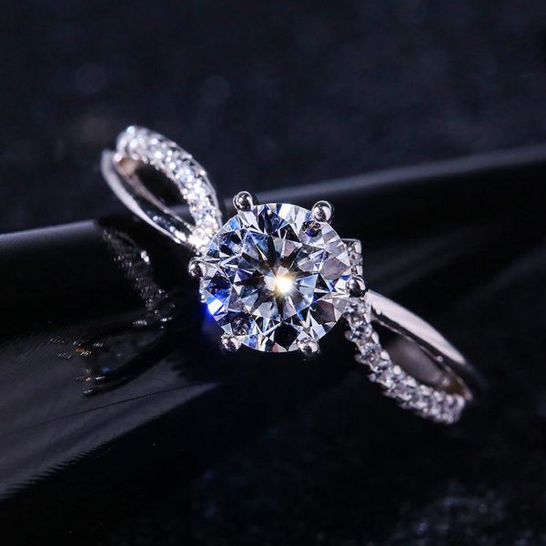 cluster rings luxury female small round stone ring 100% real sterling silver wedding cute open thin engagement for women, Golden;silver
cluster rings luxury female small round stone ring 100% real sterling silver wedding cute open thin engagement for women, Golden;silver