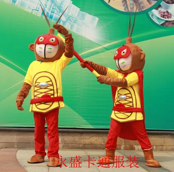 mascot costumes monkey mascot costume character for halloween christmas party anime shows amine fans collection fans gift, Red;yellow
mascot costumes monkey mascot costume character for halloween christmas party anime shows amine fans collection fans gift, Red;yellow
