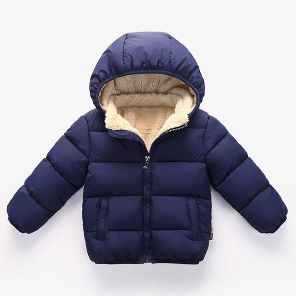 Baby Boys Girls Winter Coat 1-4Yrs Kids Padding Velvet Warm Jackets Removed Hooded Cotton Padded Outerwear Children Clothing, Navy
Baby Boys Girls Winter Coat 1-4Yrs Kids Padding Velvet Warm Jackets Removed Hooded Cotton Padded Outerwear Children Clothing, Navy