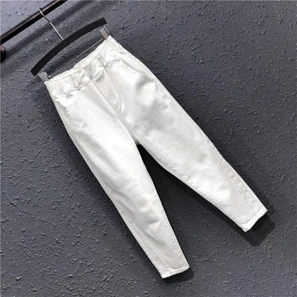 women's spring autumn style harem pants high waist solid color pockets elastic loose ankle-length kk0229 & capris, Black;white
women's spring autumn style harem pants high waist solid color pockets elastic loose ankle-length kk0229 & capris, Black;white