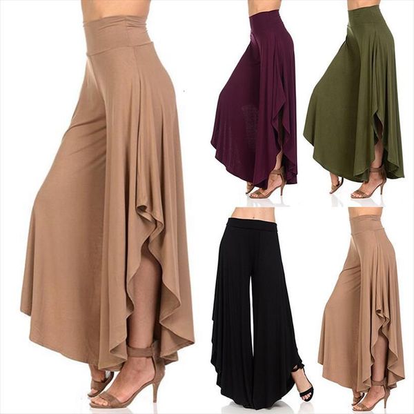 loose wide leg cotton spring womens capri summer ruffle nine part casual irregular comfortable, Black;white
loose wide leg cotton spring womens capri summer ruffle nine part casual irregular comfortable, Black;white