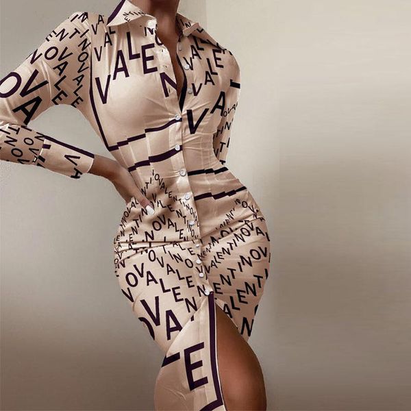 casual dresses 2021 ladies striped printed long sleeve shirt dress elegant lapel split party office slim mid-length, Black;gray
casual dresses 2021 ladies striped printed long sleeve shirt dress elegant lapel split party office slim mid-length, Black;gray
