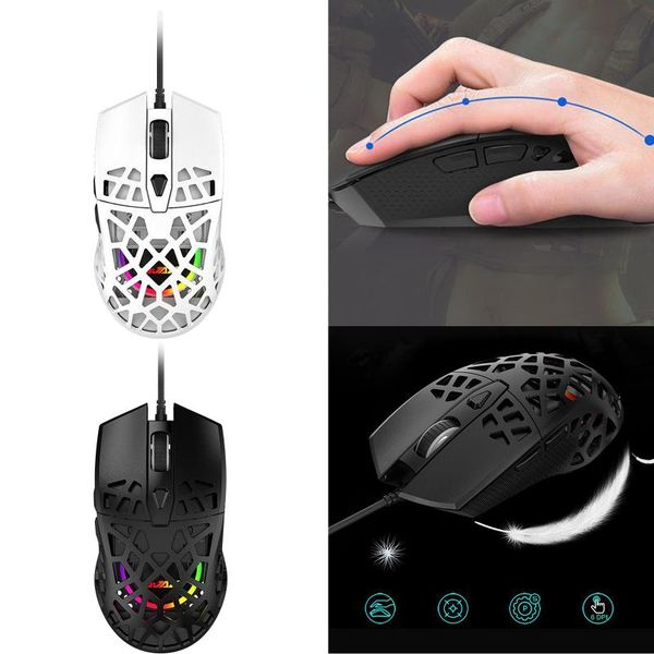 mice ultralight rgb gaming mouse wired honeycomb design, 12400 dpi high-precision optical sensor
mice ultralight rgb gaming mouse wired honeycomb design, 12400 dpi high-precision optical sensor