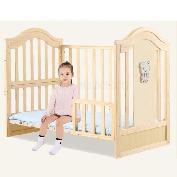 crib solid wood without paint cradle bed baby splicing born children's multi-functional environmental protection cribs
crib solid wood without paint cradle bed baby splicing born children's multi-functional environmental protection cribs
