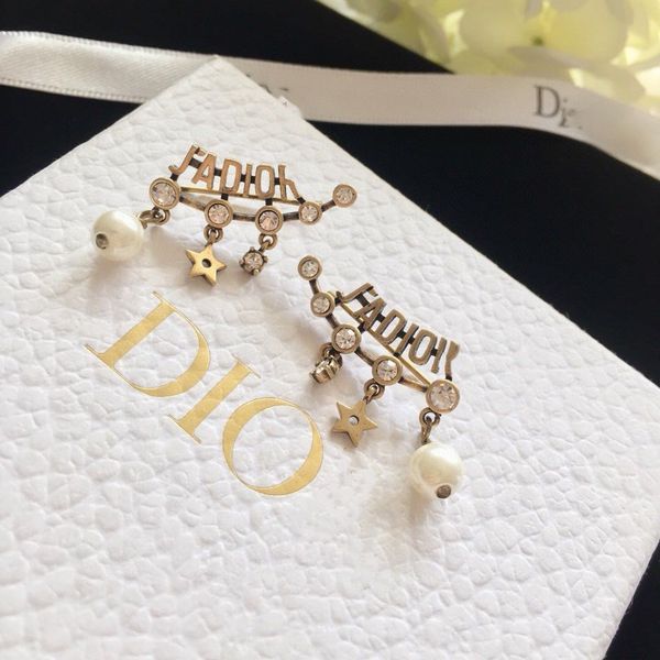 new letter pearl five pointed star ear clip high version simple temperament earrings, Silver
new letter pearl five pointed star ear clip high version simple temperament earrings, Silver