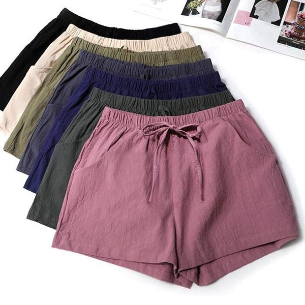 women's shorts woman korean style summer clothing 2021 solid fashion cotton linen bottoms short casual spodenki damskie cool breathable, White;black
women's shorts woman korean style summer clothing 2021 solid fashion cotton linen bottoms short casual spodenki damskie cool breathable, White;black