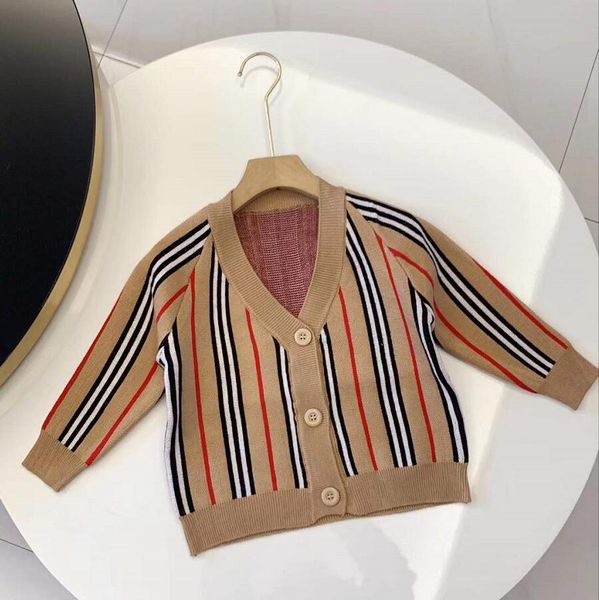 spring and autumn children's sweater baby cardigan classic striped kids coat khaki deep v-neck cotton clothing, Blue
spring and autumn children's sweater baby cardigan classic striped kids coat khaki deep v-neck cotton clothing, Blue