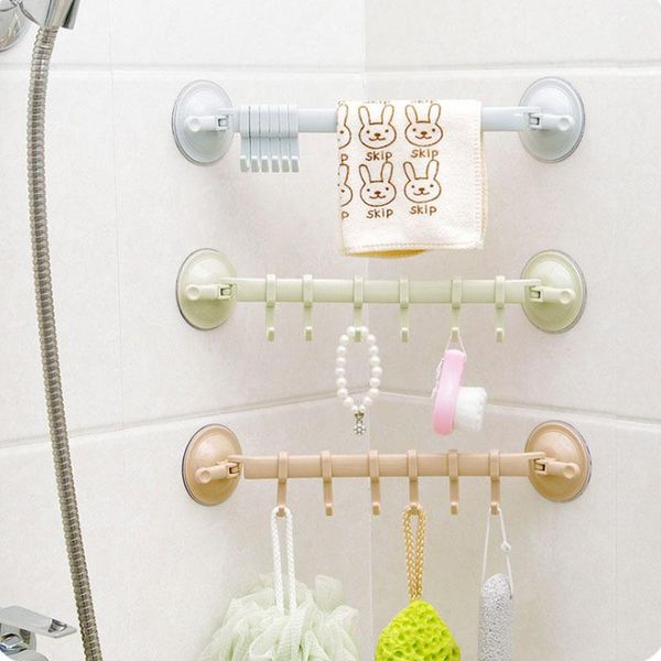 hooks & rails locking sucker 6 movable wall hanging punch-nail-seamless six kitchen bathroom hang towels row
hooks & rails locking sucker 6 movable wall hanging punch-nail-seamless six kitchen bathroom hang towels row