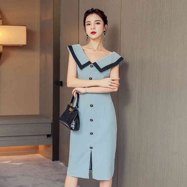 comfortable arrival thin formal temperamental with no sleeves elegant work style without back beautiful pencil dress, Black;gray
comfortable arrival thin formal temperamental with no sleeves elegant work style without back beautiful pencil dress, Black;gray