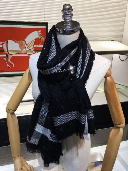 scarves 100% wool scarf women brand thicken warm bling wrap pashmina cashmere scarfs, Blue;gray
scarves 100% wool scarf women brand thicken warm bling wrap pashmina cashmere scarfs, Blue;gray