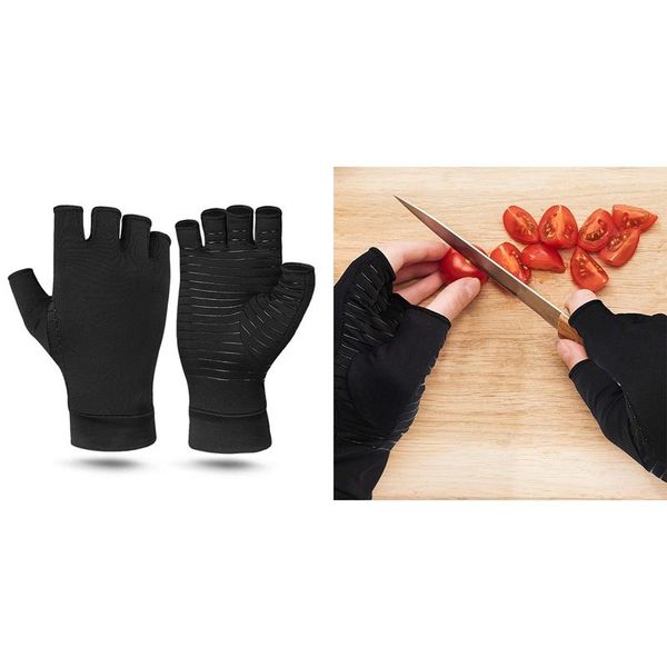 cycling gloves compression gloves, fiber fingerless with extra grip - warming for hand, finger,bike, Black
cycling gloves compression gloves, fiber fingerless with extra grip - warming for hand, finger,bike, Black