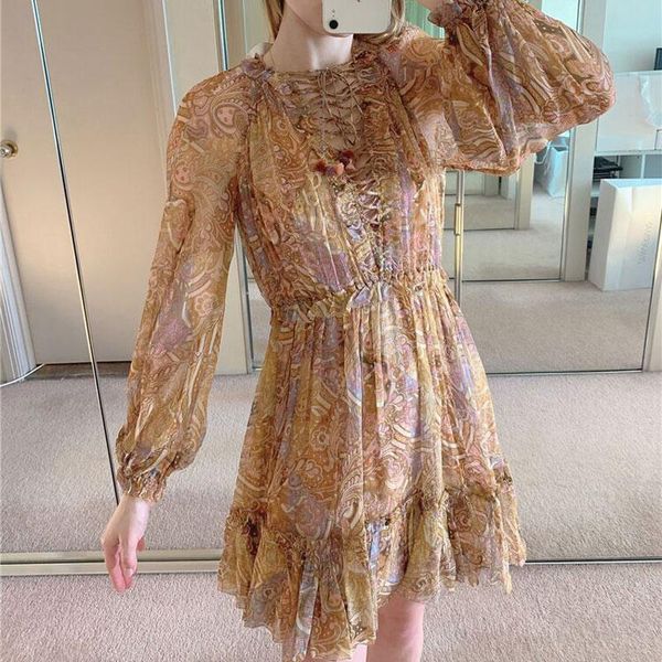 casual dresses 2021 autumn and winter silk print lace-up tassel elastic waist mini dress for women, Black;gray
casual dresses 2021 autumn and winter silk print lace-up tassel elastic waist mini dress for women, Black;gray