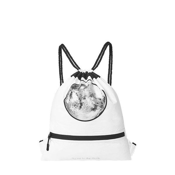 backpack weysfor tyvek drawstring school gym sports moon pattern travel bags storage pack rucksack pouch back 
backpack weysfor tyvek drawstring school gym sports moon pattern travel bags storage pack rucksack pouch back