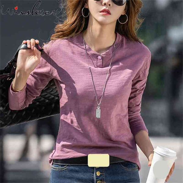 solid color women t-shirt no graphic long sleeve cotton t shirts female tee camisetas verano mujer spring fallt07901b 210421, White
solid color women t-shirt no graphic long sleeve cotton t shirts female tee camisetas verano mujer spring fallt07901b 210421, White