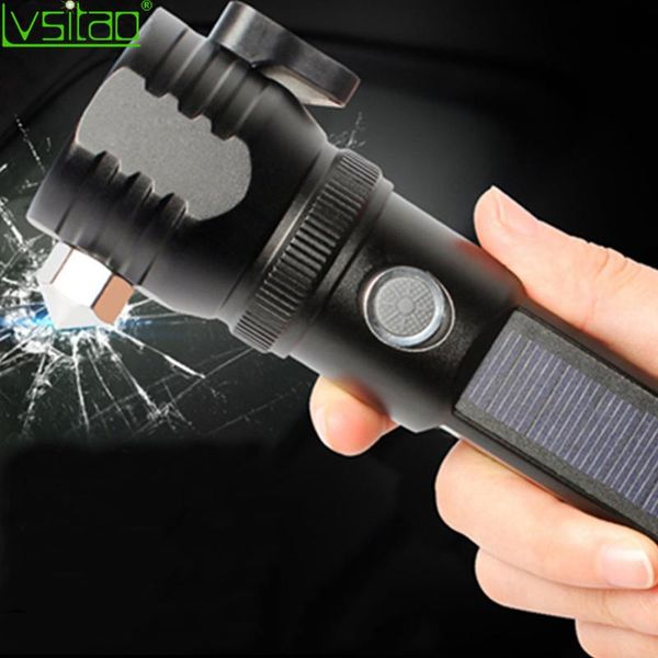 led flashlights solar powered/usb charging outdoor lighting torch lamp multi-tools belt cutter hammer escape rescue torches
led flashlights solar powered/usb charging outdoor lighting torch lamp multi-tools belt cutter hammer escape rescue torches