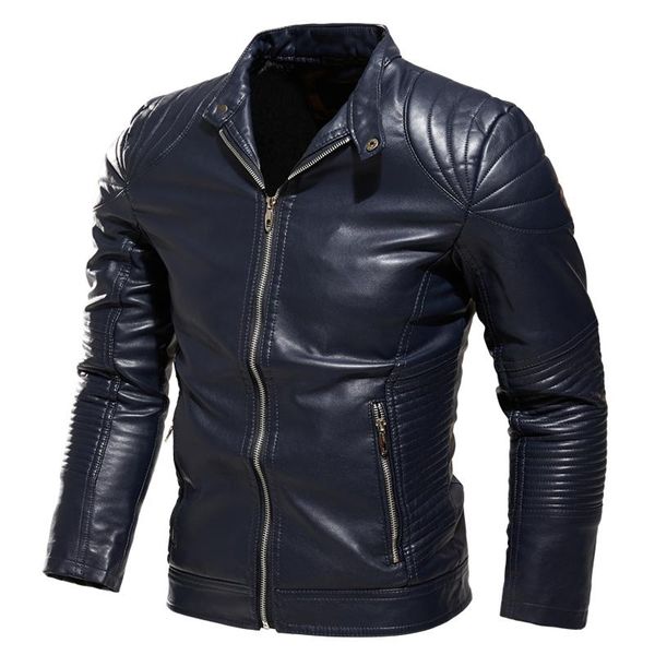 men's jackets leather jacket men winter fleece motorcycle male casual windbreaker mens clothing slim coat waterproof biker warm, Black;brown
men's jackets leather jacket men winter fleece motorcycle male casual windbreaker mens clothing slim coat waterproof biker warm, Black;brown