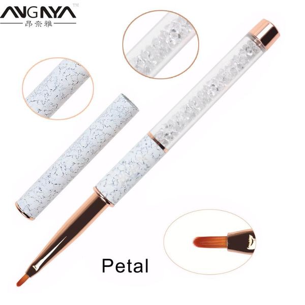 nail brushes angnya 1pcmarbled rose gold crystal acrylic brush petal uv gel painting drawing pen manicure tools, Yellow
nail brushes angnya 1pcmarbled rose gold crystal acrylic brush petal uv gel painting drawing pen manicure tools, Yellow