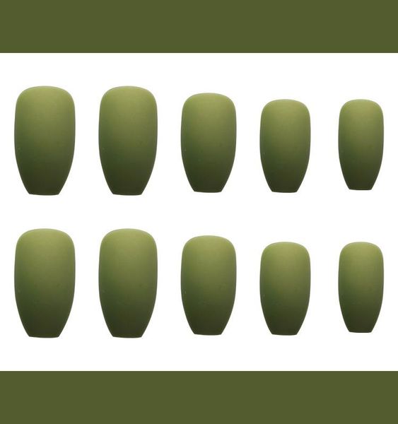 false nails fake long frosted green wearable nail stickers finished 24 art with glue dw, Red;gold
false nails fake long frosted green wearable nail stickers finished 24 art with glue dw, Red;gold
