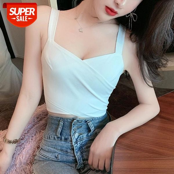 aossviao crop women camis halter women camisole 2021 summer sleeveless slim low chest button roupas femininas #mg84, White
aossviao crop women camis halter women camisole 2021 summer sleeveless slim low chest button roupas femininas #mg84, White