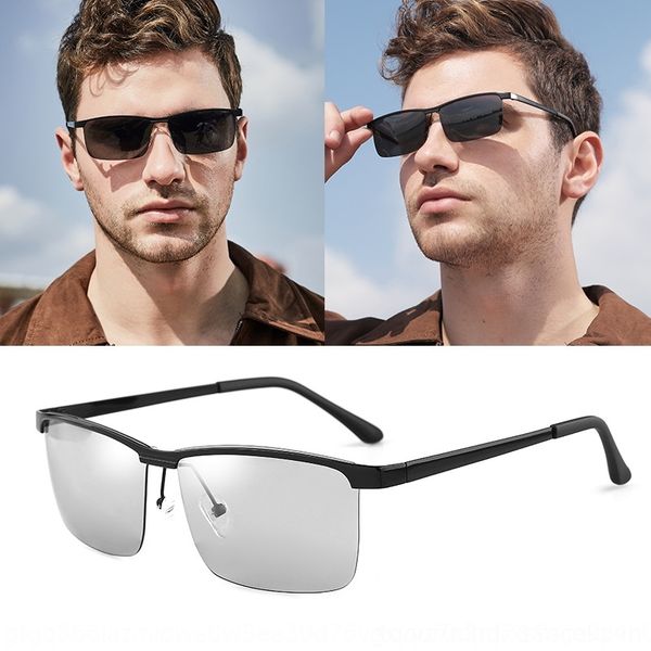 kTq kQphJ Polarized men's driving Sunglasses metal Cycling Glasses color changing driver's Outdoor Glasses driving night eyeglass vision, White;black
kTq kQphJ Polarized men's driving Sunglasses metal Cycling Glasses color changing driver's Outdoor Glasses driving night eyeglass vision, White;black