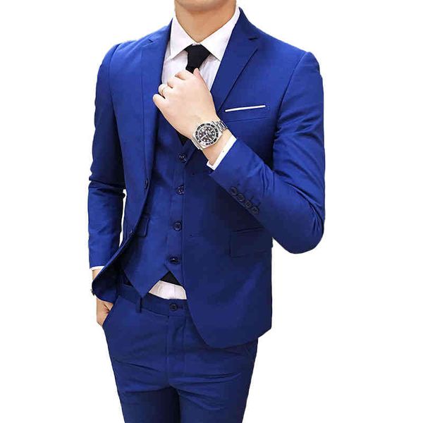 men's suits & blazers ( jackets + vest pants ) fashion boutique solid color formal business suit three-piece mens groom wedding dress f, White;black
men's suits & blazers ( jackets + vest pants ) fashion boutique solid color formal business suit three-piece mens groom wedding dress f, White;black