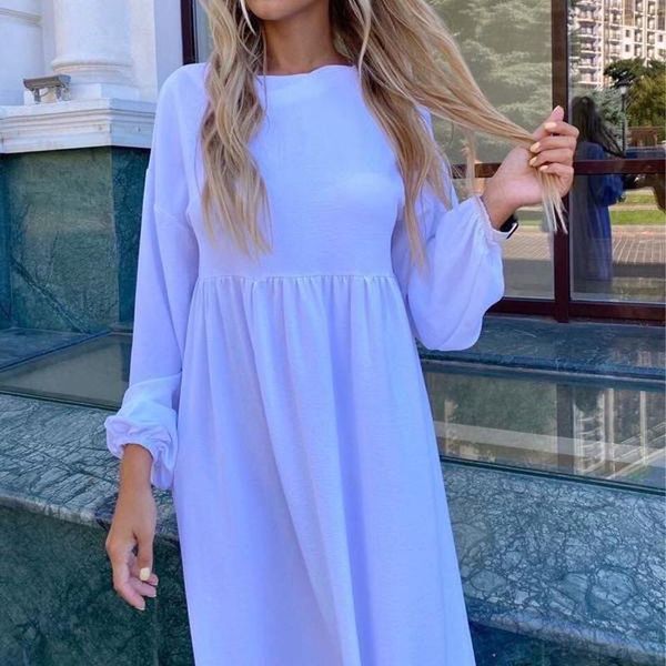 casual dresses women ruffles elastic waist loose straight white midi long sleeve shirt dress 2021 autumn fashion woman boho sundress, Black;gray
casual dresses women ruffles elastic waist loose straight white midi long sleeve shirt dress 2021 autumn fashion woman boho sundress, Black;gray