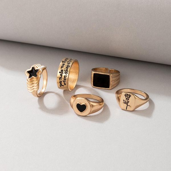 wedding rings huatang fashion flowers ring set for women romantic love letter alloy finger female anniversary jewelry wholesale 20025, Slivery;golden
wedding rings huatang fashion flowers ring set for women romantic love letter alloy finger female anniversary jewelry wholesale 20025, Slivery;golden