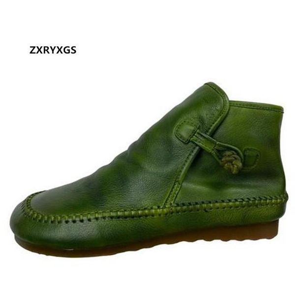 boots 100% natural genuine leather shoes woman ankle flat soft sole comfort casual solid color women's single, Black
boots 100% natural genuine leather shoes woman ankle flat soft sole comfort casual solid color women's single, Black