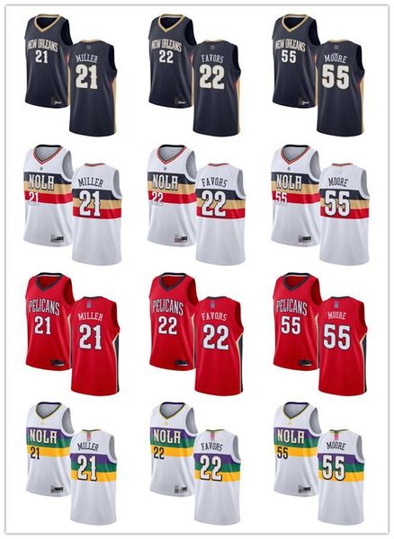 mens womens youth\rnew orleans\rpelicans\r21 darius miller 22 derrick favors 55 e'twaun moore custom basketball jerseys, Black
mens womens youth\rnew orleans\rpelicans\r21 darius miller 22 derrick favors 55 e'twaun moore custom basketball jerseys, Black