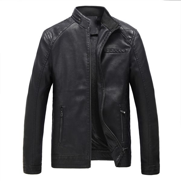 men's jackets fashionable leather jacket autumn winter in addition to velvet forro pu from motorcycle casual jacket ya1r, Black;brown
men's jackets fashionable leather jacket autumn winter in addition to velvet forro pu from motorcycle casual jacket ya1r, Black;brown