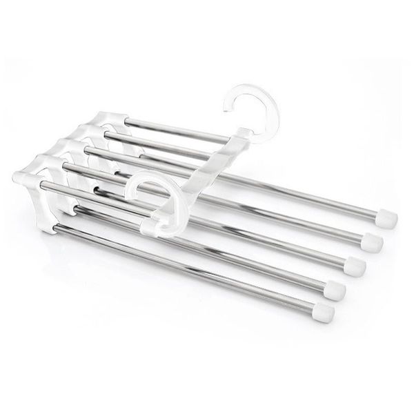 hangers & racks multi-functional 5 in 1 trouser storage rack adjustable pants tie shelf closet organizer stainless steel clothes hanger
hangers & racks multi-functional 5 in 1 trouser storage rack adjustable pants tie shelf closet organizer stainless steel clothes hanger