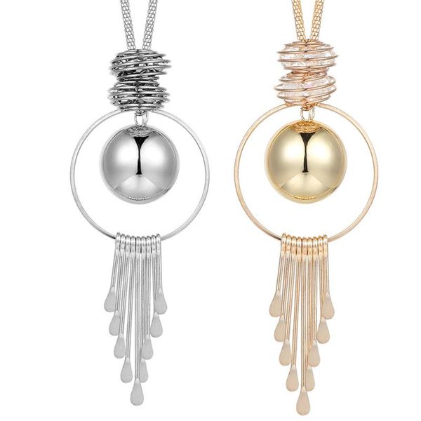 pendant necklaces 2021 arrival women & tassel charm sweater chain long bead necklace gold silver plated fashion jewelry gift
pendant necklaces 2021 arrival women & tassel charm sweater chain long bead necklace gold silver plated fashion jewelry gift