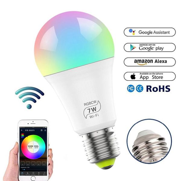 smart lamp voice control wifi coloful light led dimmable rgbw cool warm white multicolor work with alexa google assistant home
smart lamp voice control wifi coloful light led dimmable rgbw cool warm white multicolor work with alexa google assistant home